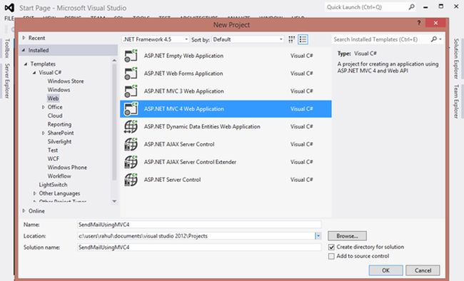 mvc 4 web application